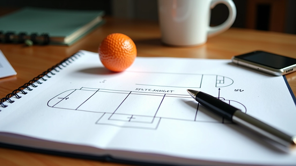 دفتر تدريبات مع رسومات استراتيجيات الكروكيه